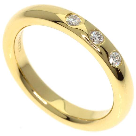 Tiffany & Co. 3-Piece Diamond Ring in 18K Yellow Gold for Women.
